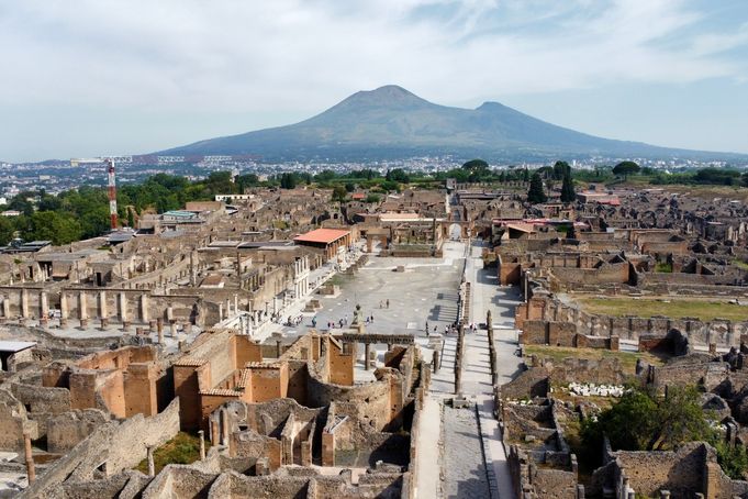 Pompeya y el Vesubio