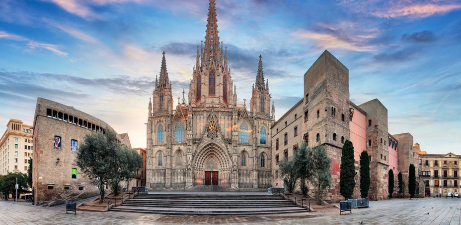 The enduring Barcelona Cathedral, a masterpiece of Gothic architecture