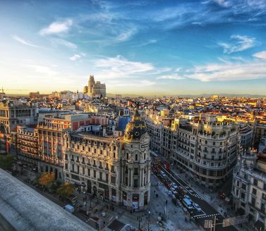 Madrid City View