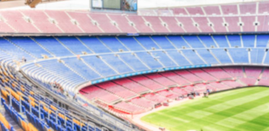 Vista interior del estadio Camp Nou