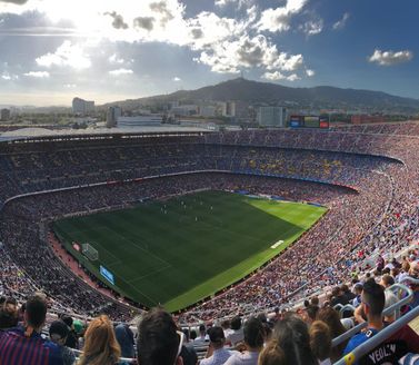 Match de football au Camp Nou