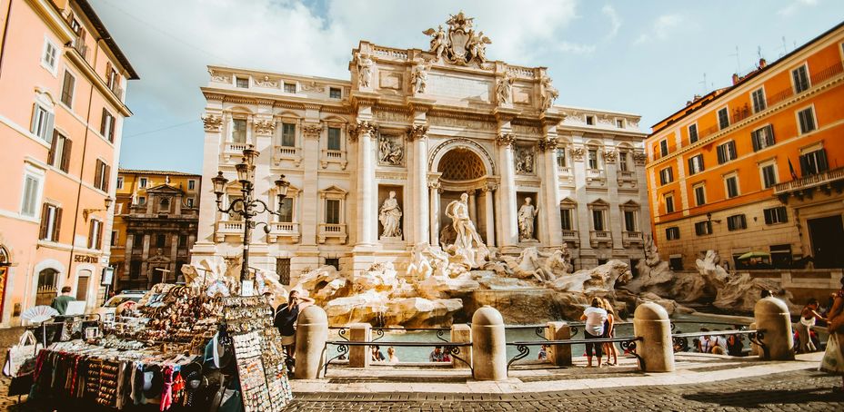 Fontaine de Trevi à Rome