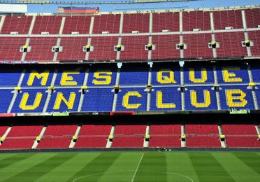 Visite du stade de Barcelone