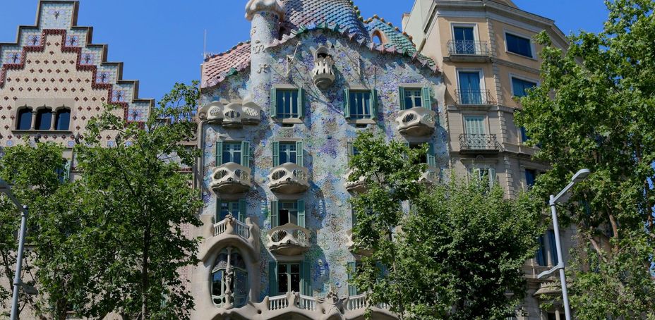 Fachada de la Casa Batlló