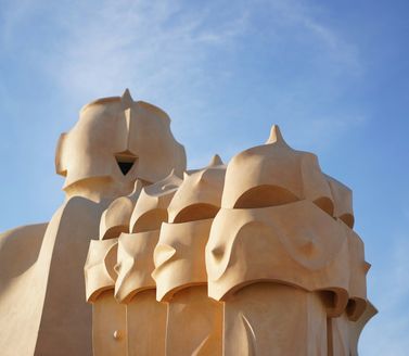 Le toit de la Casa Mila