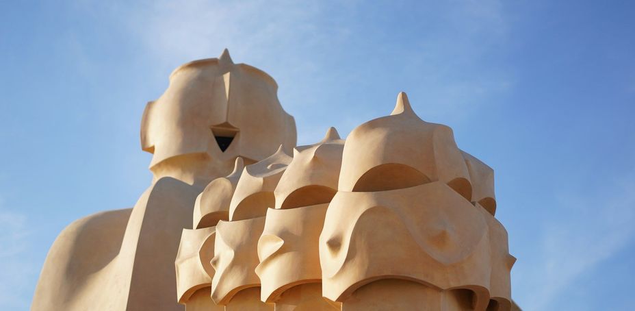 Le toit de la Casa Mila