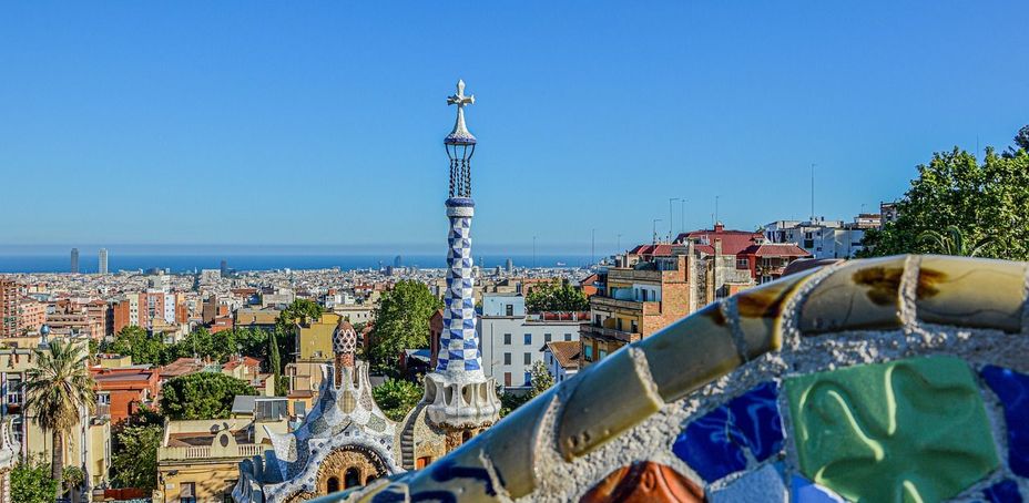 Park Guell view